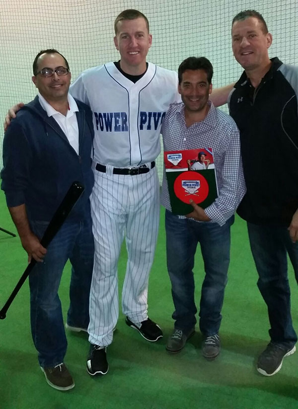 Tood Frazier with Scott, Ray and Cappy